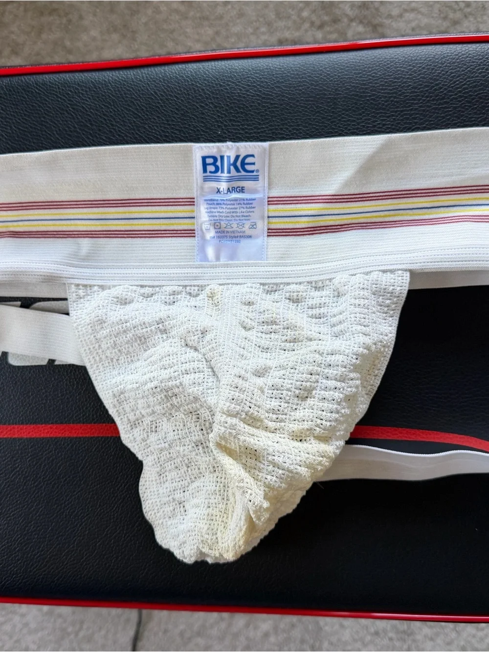 Classic old school style BIKE jockstrap sz XL